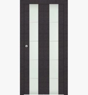Avanti 202 4H Vetro Black Apricot Bi-folding doors