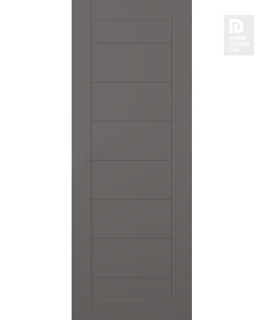 RTA DOOR SLAB ERMI GRAY MATTE 32" X 84" X 1 3/4"
