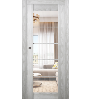 Avon 5 Lite Clear Vetro Ribeira Ash Pocket doors