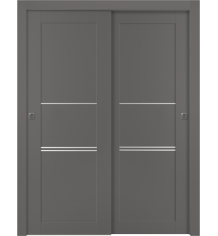 Avon 07 3H Gray Matte Bypass doors