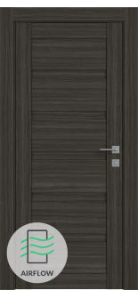 Louver Gray Oak Hinged doors