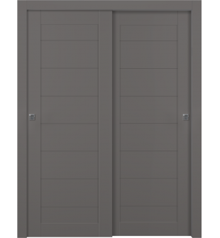 Ermi Gray Matte Bypass doors