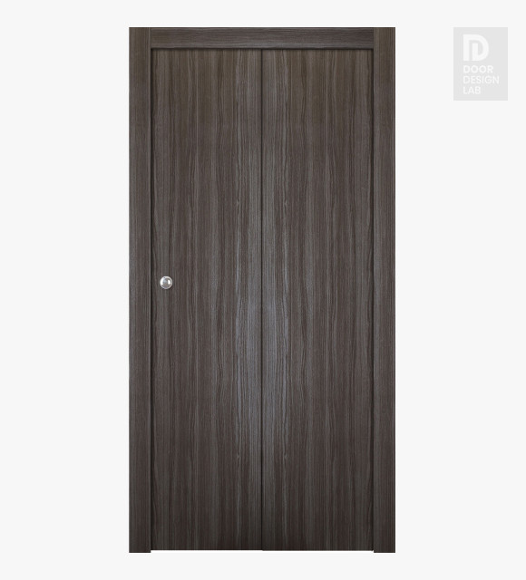 Palladio Gray Oak Bi-folding doors