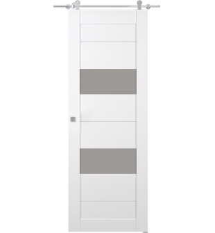 Berta Vetro Snow White Barn doors