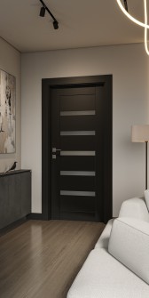 Leora Vetro Black Matte