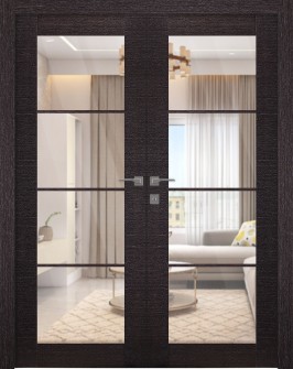 Avanti 4 Lite Clear Vetro Black Apricot