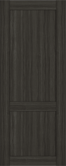 DOOR SLAB SHAKER 2 PANEL GRAY OAK 32" X 84" X 1 9/16"