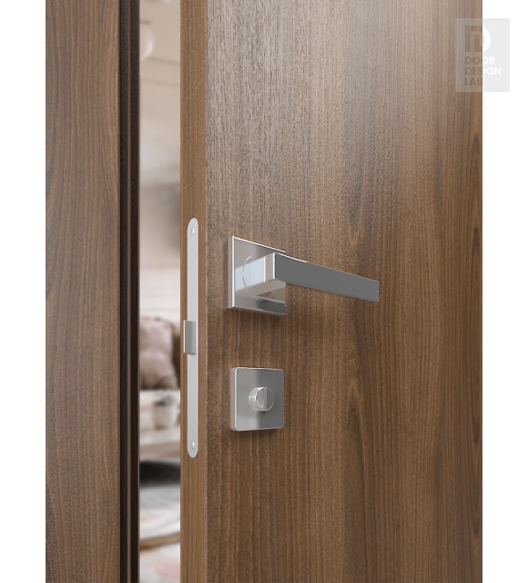 Modern interior door Optima 2U Pecan Nutwood Pocket doors for 339.00