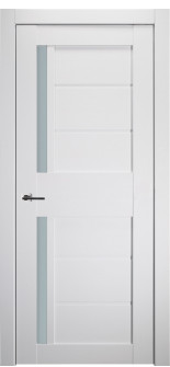 Esta Vetro Bianco Noble Single Doors