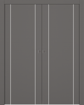 Optima 2U Gray Matte Double