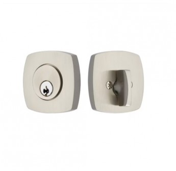 EMTEK URBAN MODERN DEADBOLT SINGLE CYLINDER 8426 SATIN NICKEL US 15