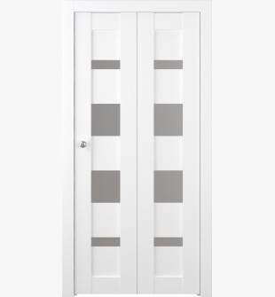 Mirella Vetro Bianco Noble Bi-folding doors