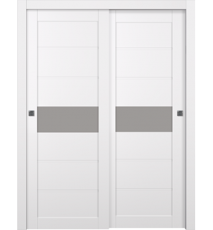 Edna Vetro Snow White Bypass doors