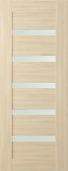 DOOR SLAB AVON 07-04 VETRO LOIRE ASH 32" X 80" X 1 3/4"