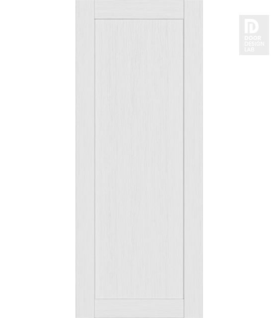 DOOR SLAB SHAKER 1 PANEL BIANCO NOBLE 28" X 84" X 1 9/16"