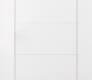 Modern Interior DOOR SLAB ALDA SNOW WHITE 18" X 96" X 1 3/4"