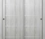Avon 01 4H Ribeira Ash Modern Interior Bypass Doors by Belldinni