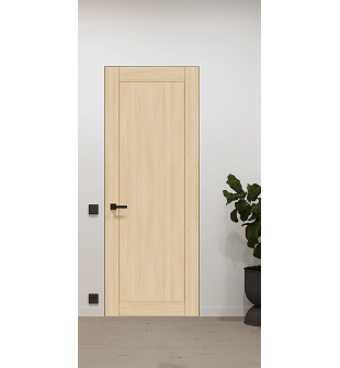 Shaker 1 Panel Loire Ash Frameless