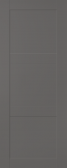 DOOR SLAB AVON 07 2RN GRAY MATTE 30" X 84" X 1 3/4"