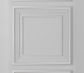 Modern Interior DOOR SLAB PALAZZO 3 PRIMED 30" X 84" X 1 3/4" SOLID CORE