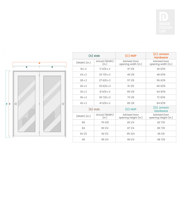 Avon 207 Clear Vetro Gray Matte Bi-folding doors