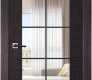 Avanti 10 Lite Clear Vetro Black Apricot Modern Interior Door by Belldinni