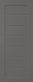 DOOR SLAB ALDA GRAY MATTE 32" X 84" X 1 3/4"