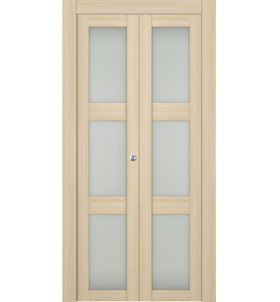 Avon 3 Lite Vetro Loire Ash Bi-folding doors