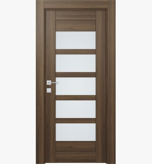 Avon 07-07 Vetro Pecan Nutwood Single Doors