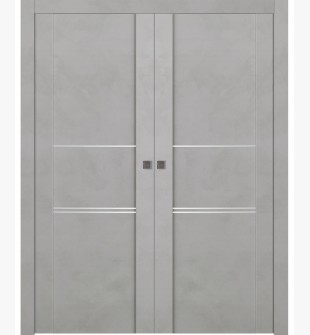 Avon 01 3H Light Urban Double pocket doors