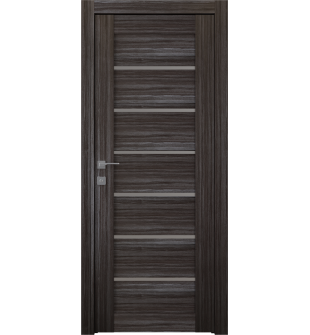 Alba Gray Oak Single Doors