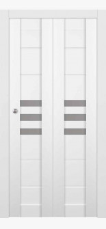 Dome Vetro Bianco Noble Bi-folding doors