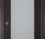 Avanti 207 Vetro Black Apricot Modern Interior Pocket Door by Belldinni