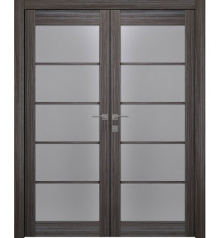 Palladio 5 Lite Vetro Gray Oak