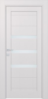 Dora Vetro Bianco Noble Single Doors