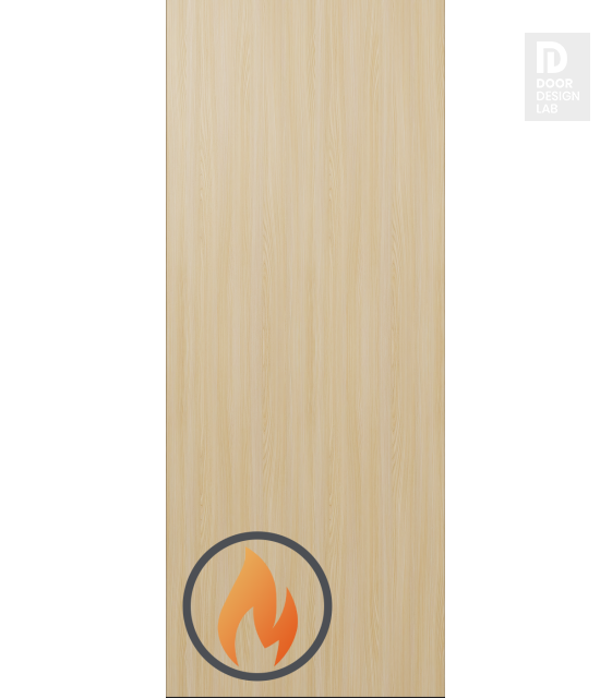 Modern Interior DOOR SLAB 20 MIN FIRE RATED LOIRE ASH 36" X 84" X 1 3/4"