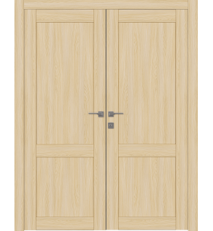 Shaker 2 Panel Loire Ash Double doors