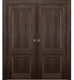 Oxford Duo 07 R Veralinga Oak Double pocket doors