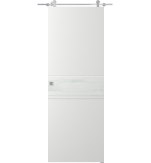 Twinwood 2 Polar White Barn doors