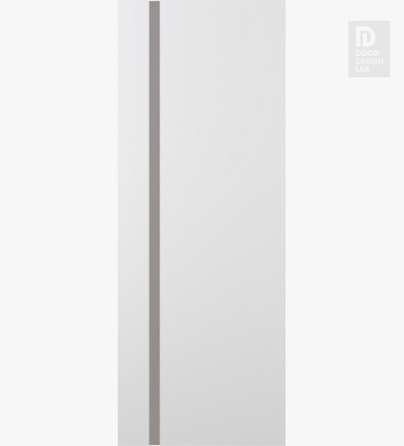 DOOR SLAB SMART PRO 208 VETRO POLAR WHITE 24" X 80" X 1 3/4" SOLID CORE