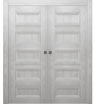 Oxford Duo 07 4R Ribeira Ash Double pocket doors