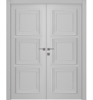 Palazzo 3 Primed Double doors