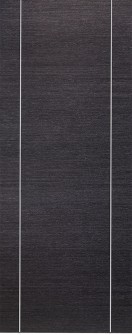 DOOR SLAB AVANTI 2U BLACK APRICOT 28" X 92 1/2" X 1 3/4" SOLID CORE