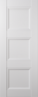 DOOR SLAB OXFORD DUO 07 2RN SNOW WHITE 28" X 80" X 1 3/4"