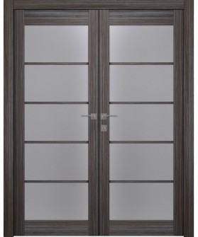 Palladio 5 Lite Vetro Gray Oak