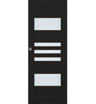 Leti Vetro Black Matte Hidden barn