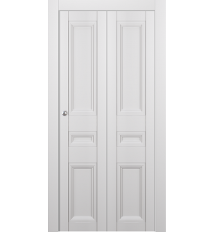 Oxford Duo 07 2R Snow White Bi-folding doors
