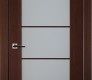 Classica Lux 5 Lite Vetro Wenge Modern Interior Door by Belldinni