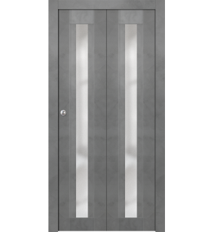 Avon 101 Vetro Dark Urban Bi-folding doors