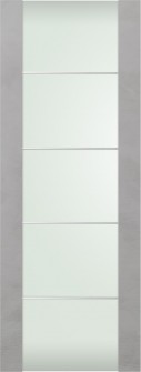 DOOR SLAB AVON 202 4H VETRO LIGHT URBAN 32" X 80" X 1 3/4"
